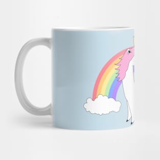 Unicorn Rainbow Pastel Mug